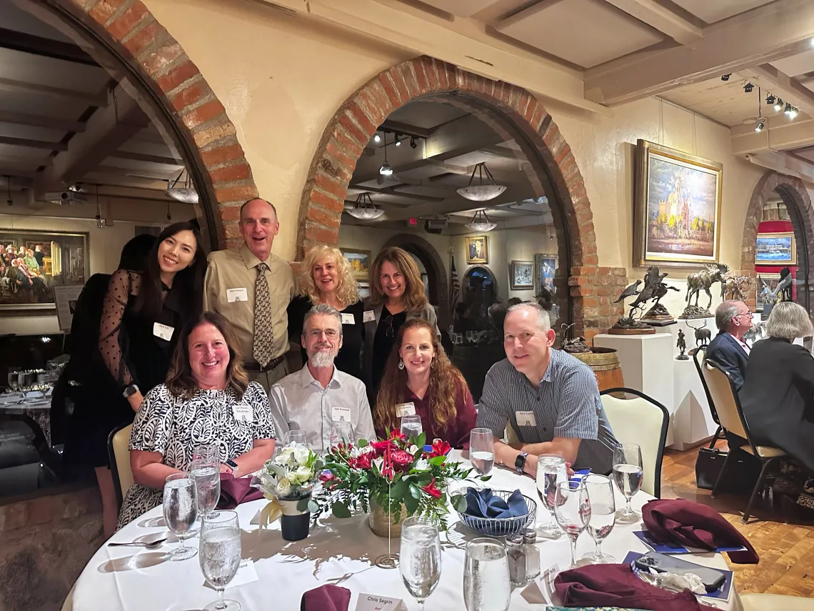 Photo of faculty and staff in the College of Social and Behavioral Sciences 