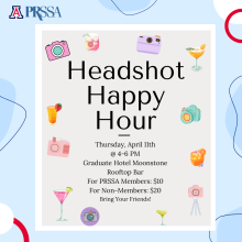 PRSSA Headshot Happy Hour