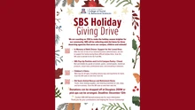 Digital Signage_SBS Holiday Giving Drive_November 2025